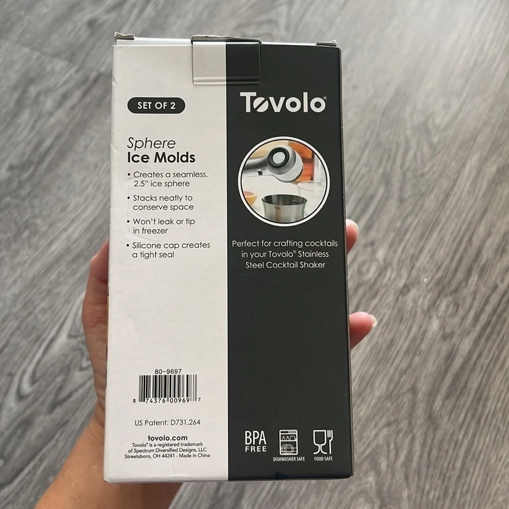 NWT Tovolo ice sphere molds